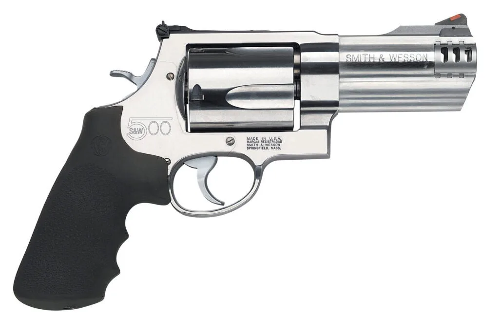 500 Smith &amp; Wesson Magnum revolver.