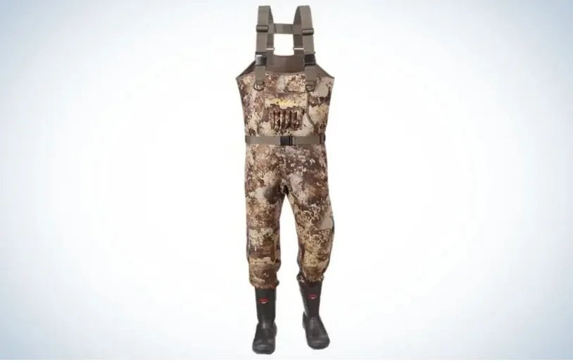 Cabela's Classic Series II Neoprene Boot-Foot Waders on white background