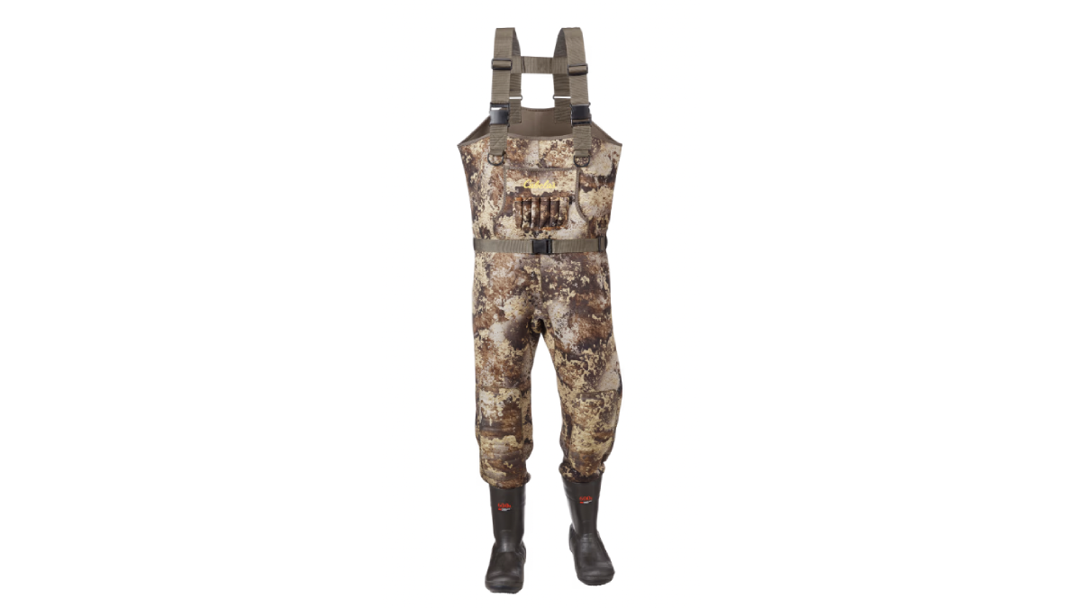 Cabela's Classic Series II Neoprene Boot-Foot Waders on white background