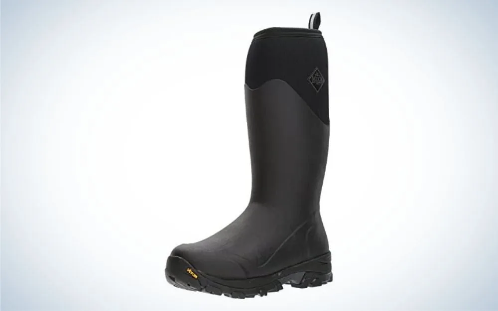 Muck Boot Arctic Ice are the best hiking boots made with rubber.