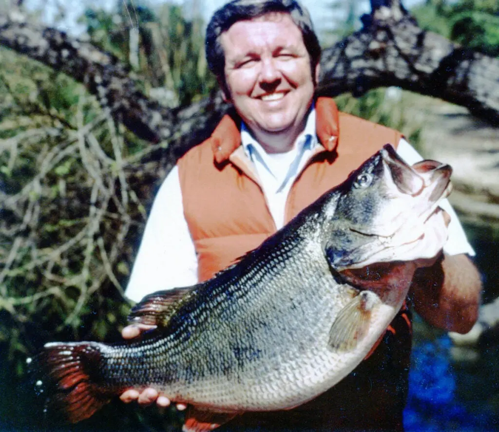 A man holding a fish