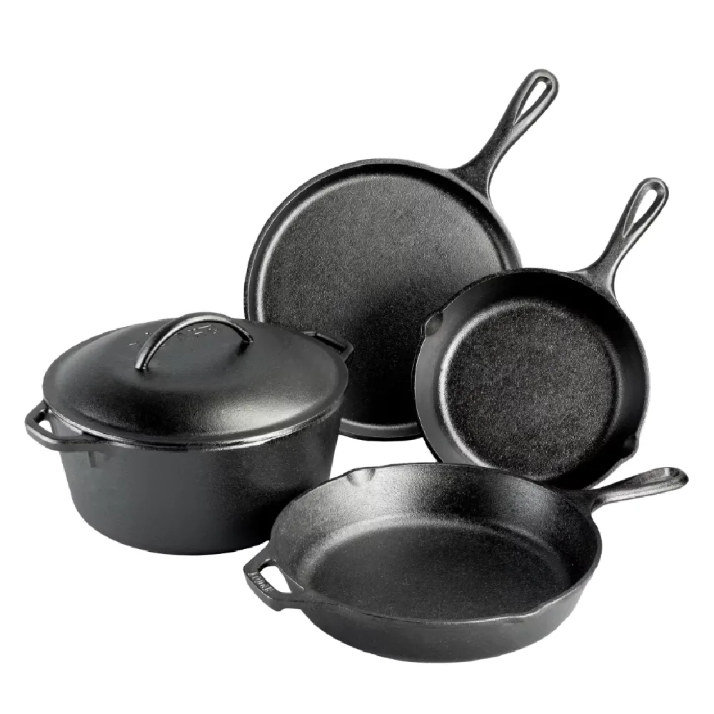 Lodge Logic 5-Piece Cast Iron Cookware Set