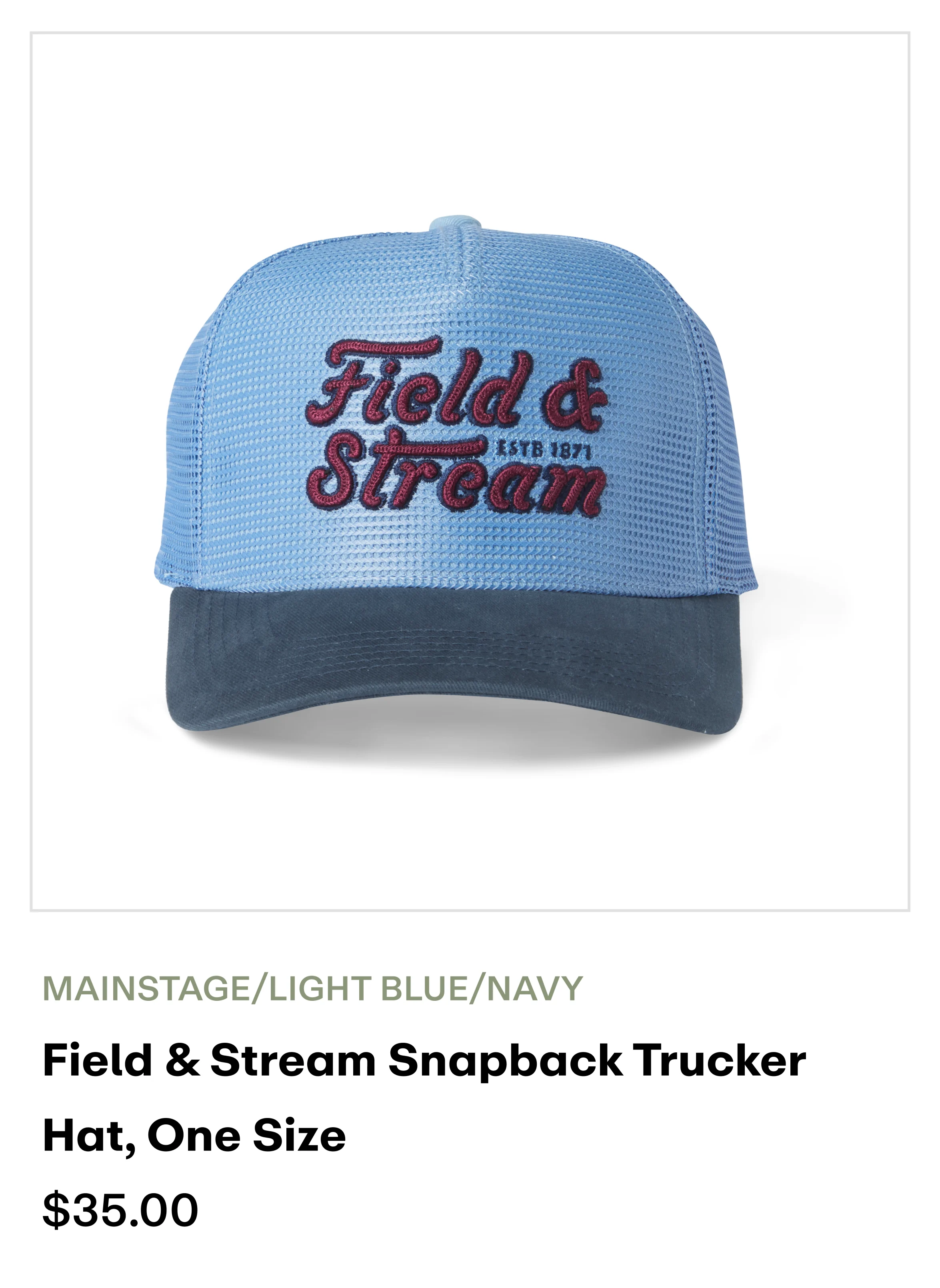 MAINSTAGE/LIGHT BLUE/NAVY