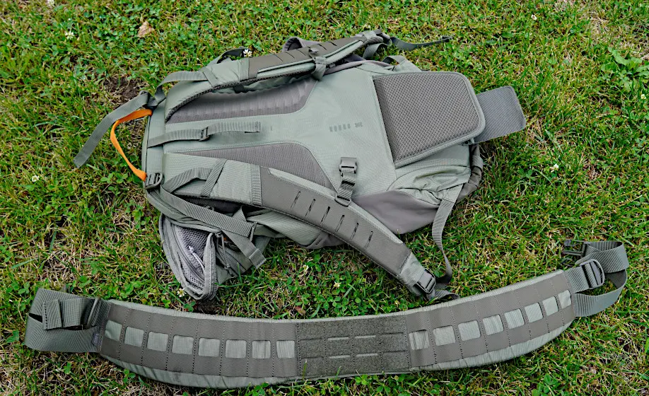 Back of 5.11 Tactical Skyweight pack