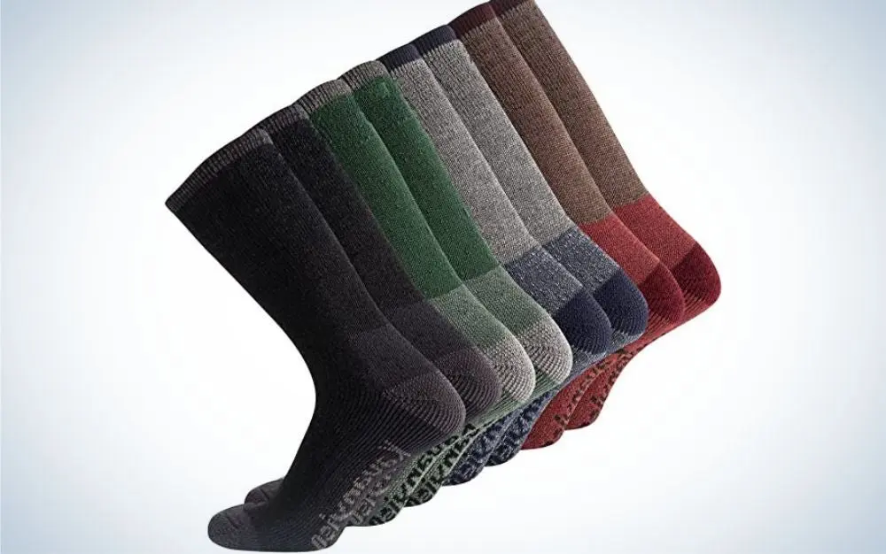 KAVANYISO Thermal Merino Wool Hiking Socks
