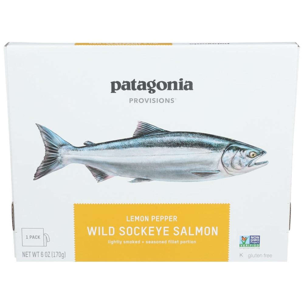 Patagonia Provisions Lemon Pepper Wild Sockeye Salmon