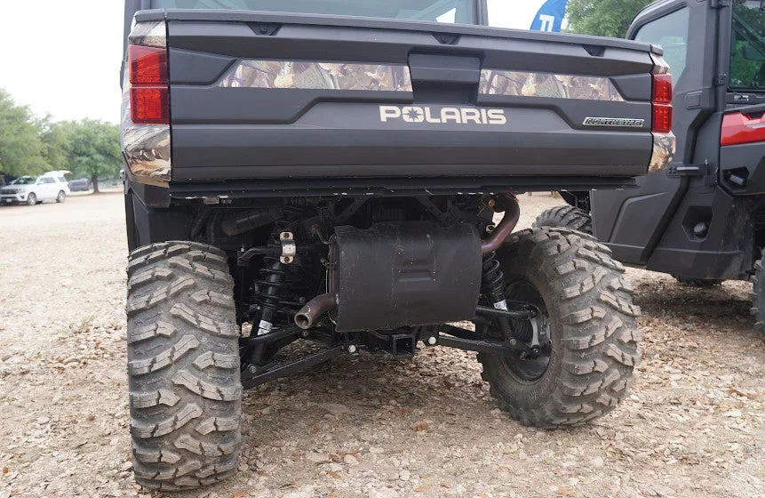 Close-up of Polaris 2025 Ranger XP 1000 suspension