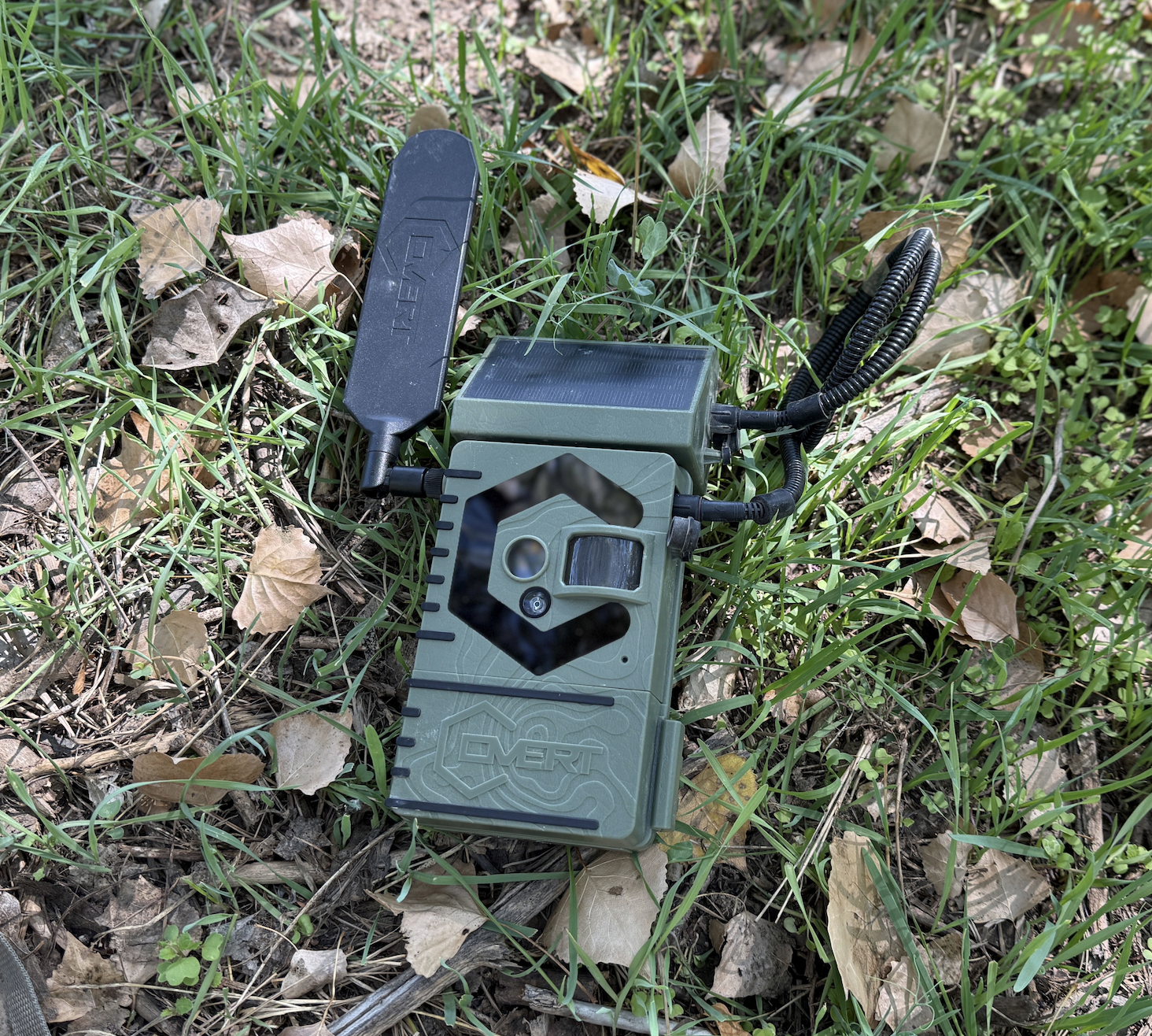 The Covert Interceptor Solar cellular trail camera.