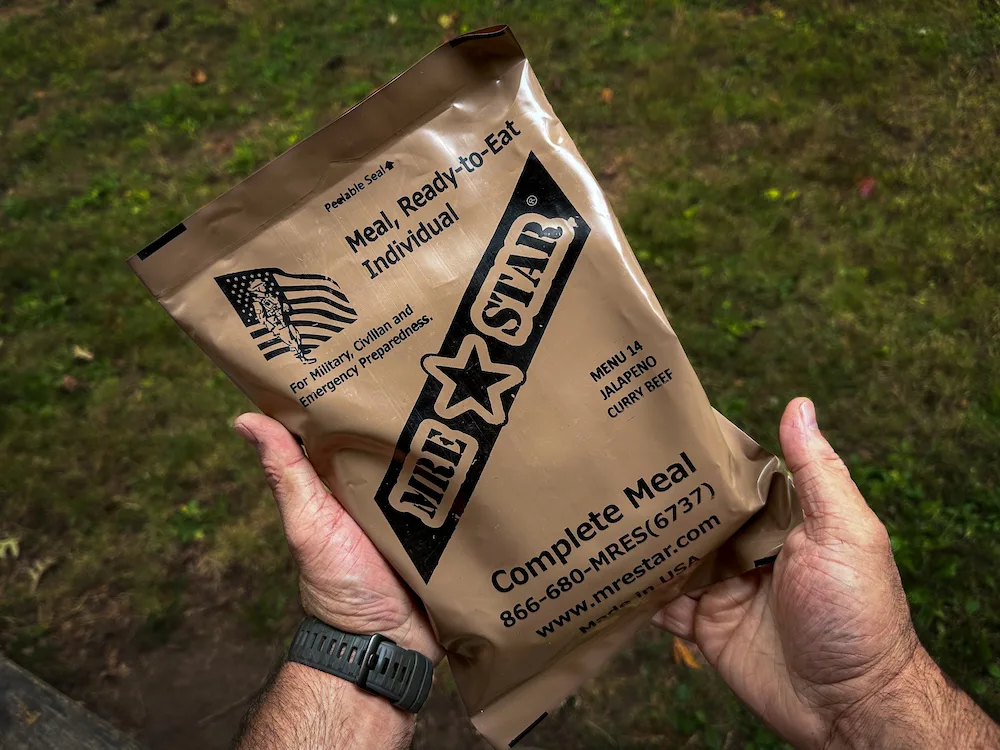 MRE Star Complete Meal package