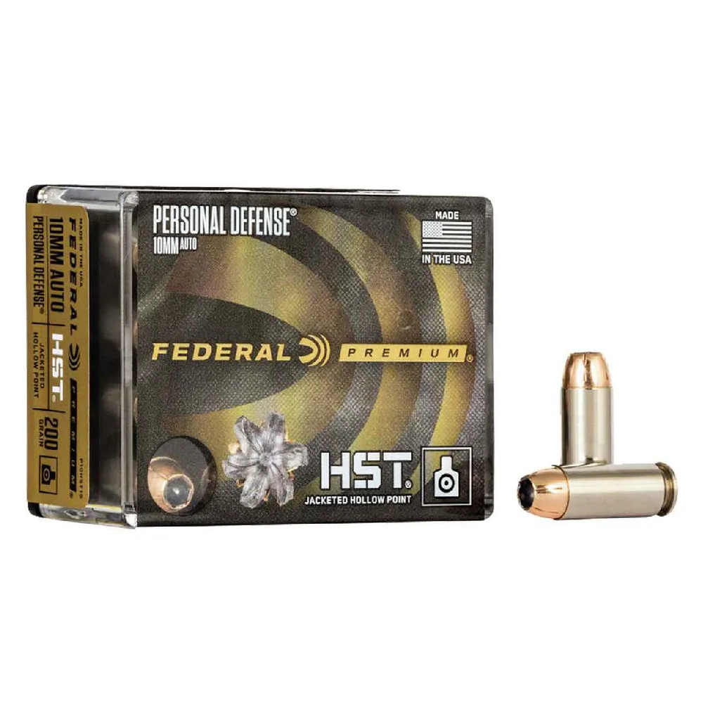 Federal Personal Defense HST 10mm Ammo