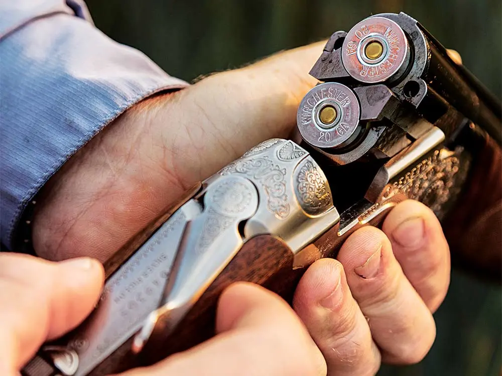 reloading a 20 gauge shotgun