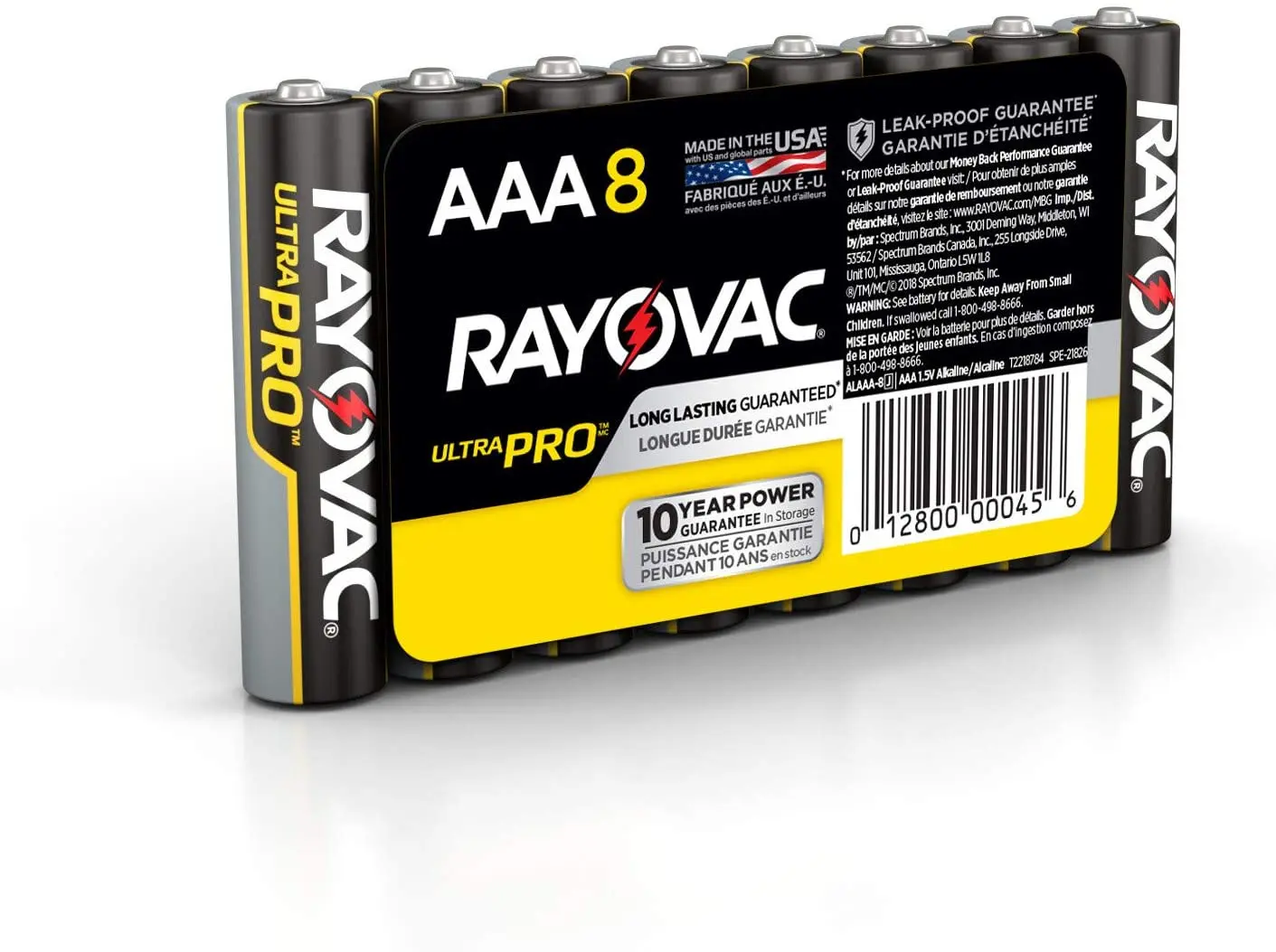 Rayovac alkaline AAA batteries