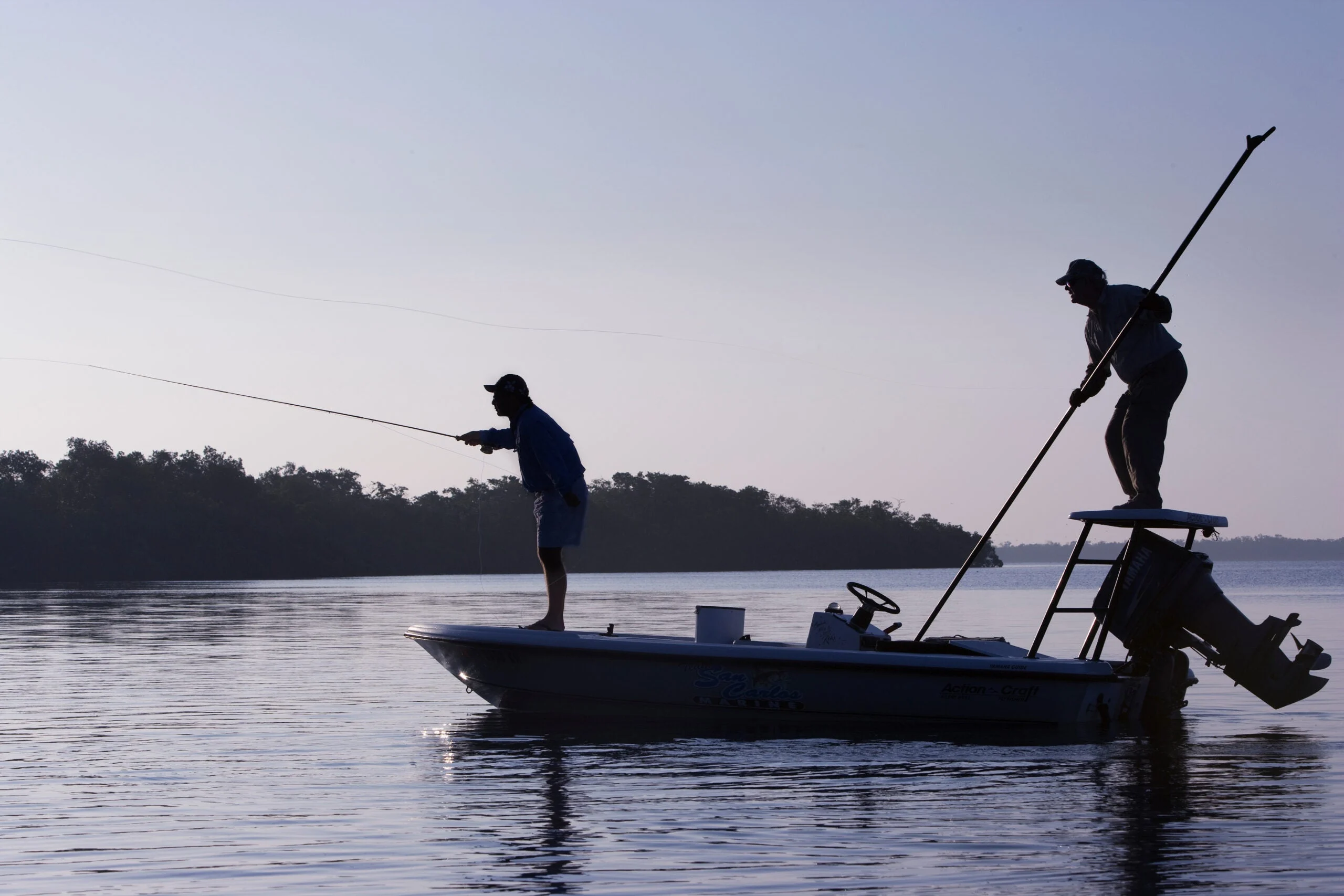 photo of redfish fishing