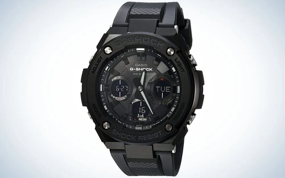 Casio G-Shock GST-S100G-1BCR is the best overall solar watch.