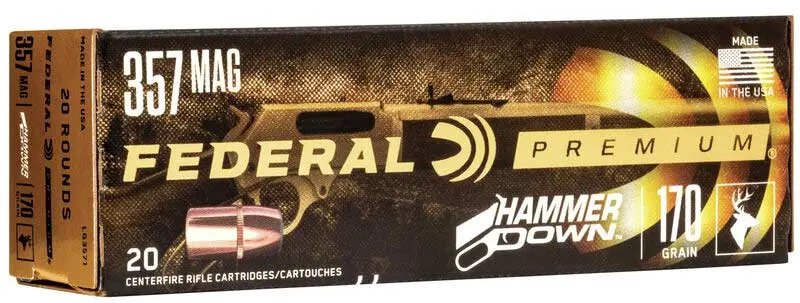 Federal Premiumâs new Hammer Down ammo.