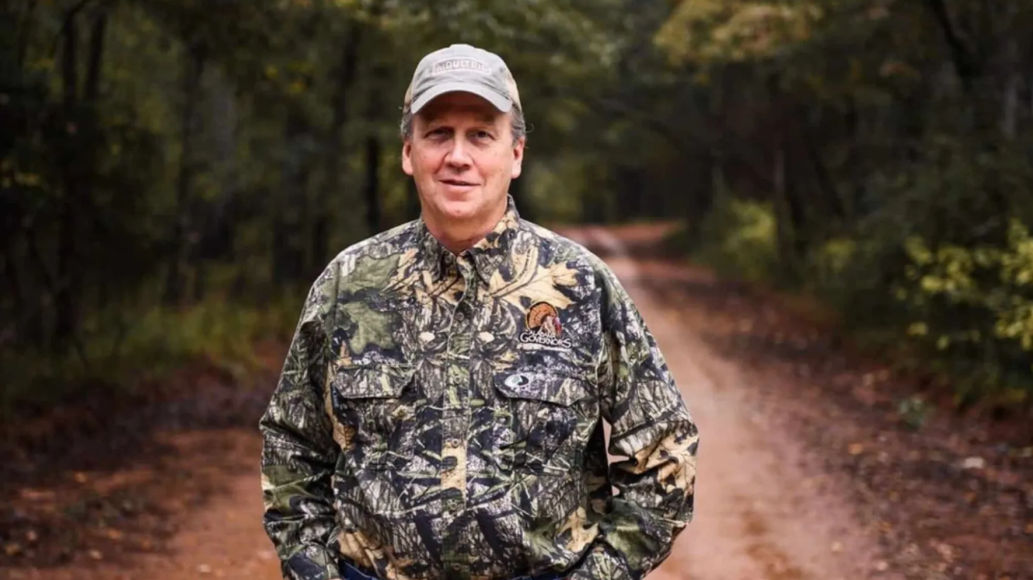 Founder Dan Moultrie wearing Mossy Oak shirt