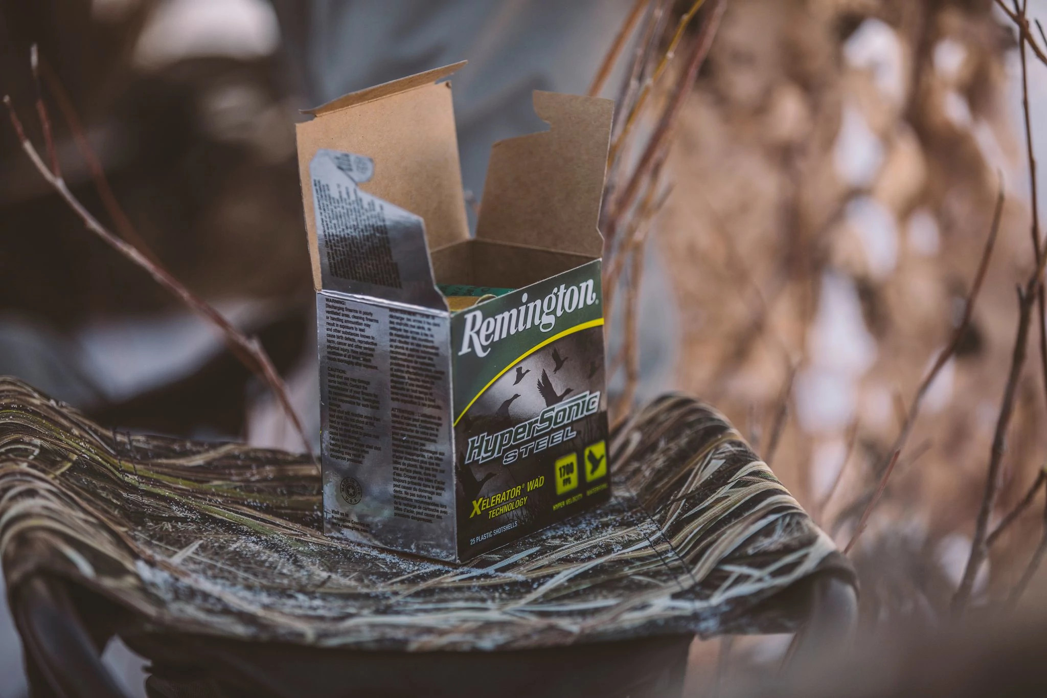box of shotgun shells