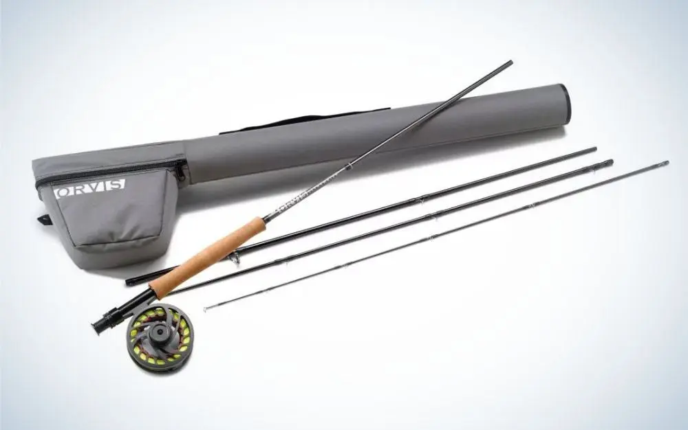 Orvis Clearwater Outfit is the best combo fly fishing rods for beginners.