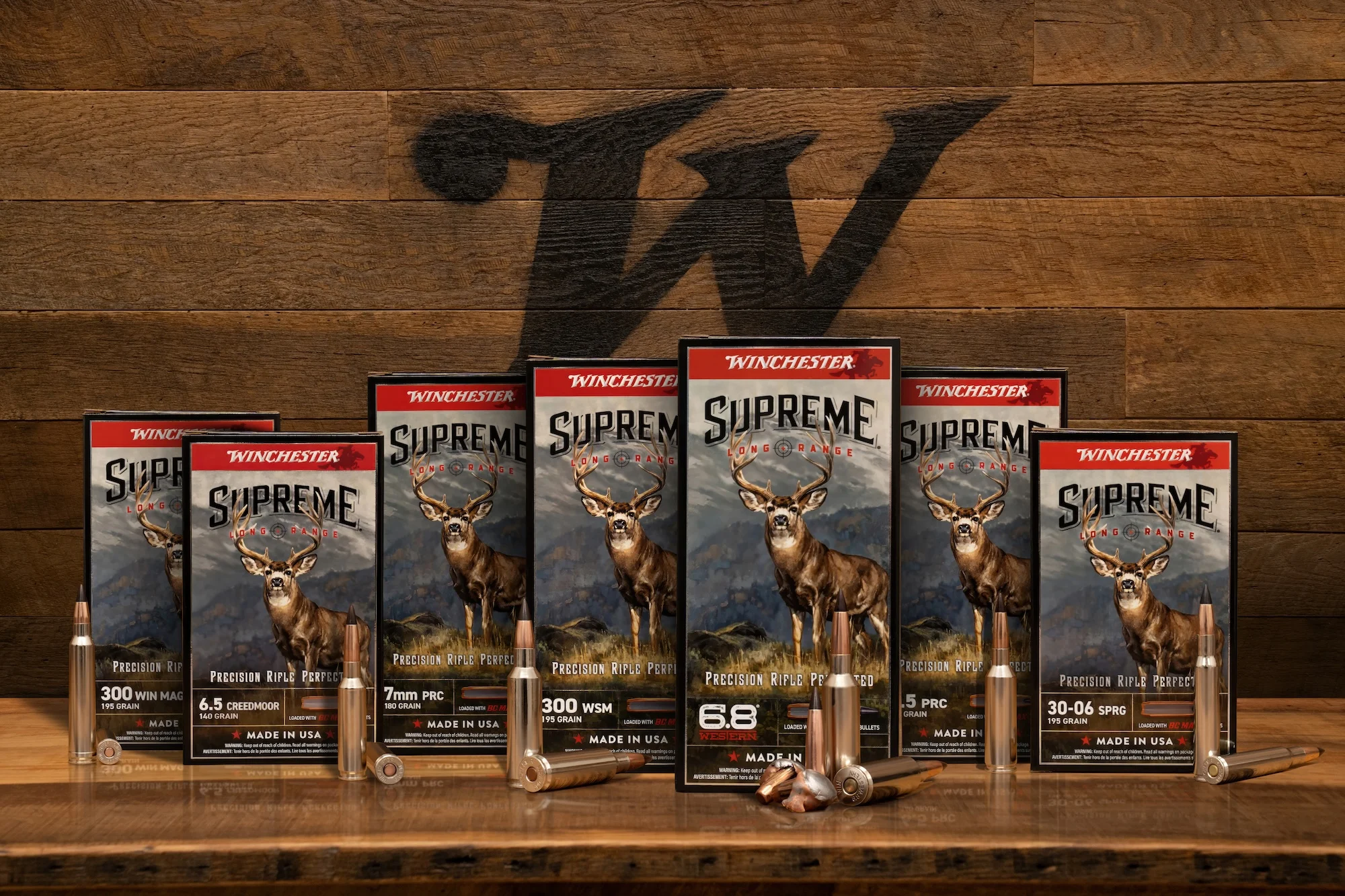 Winchester Supreme ammuntion.