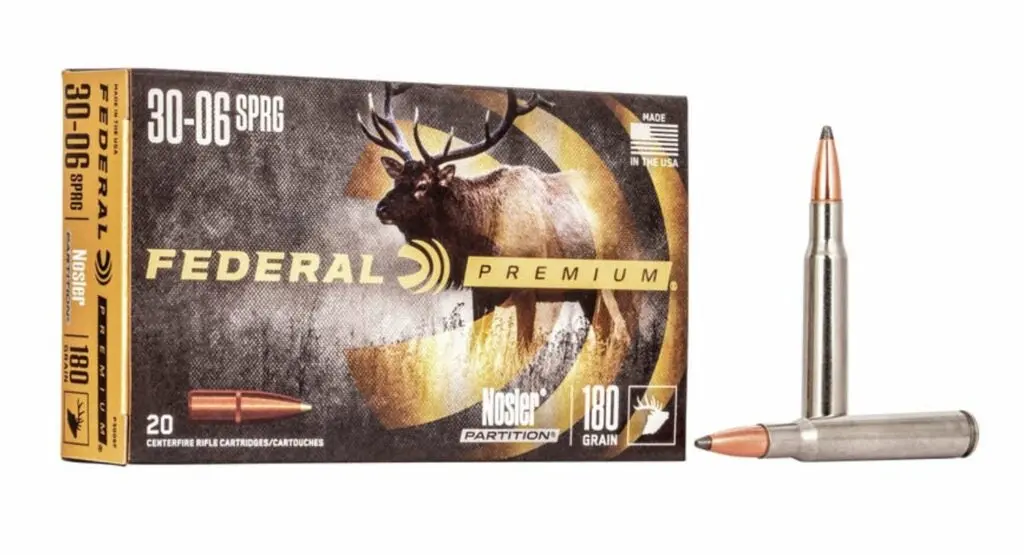 Federal Premium 180-grain Nosler Partition