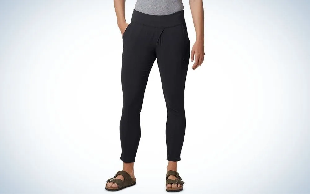 Mountain Hardwear Dynama Ankle Pants are the best hiking pants for women.