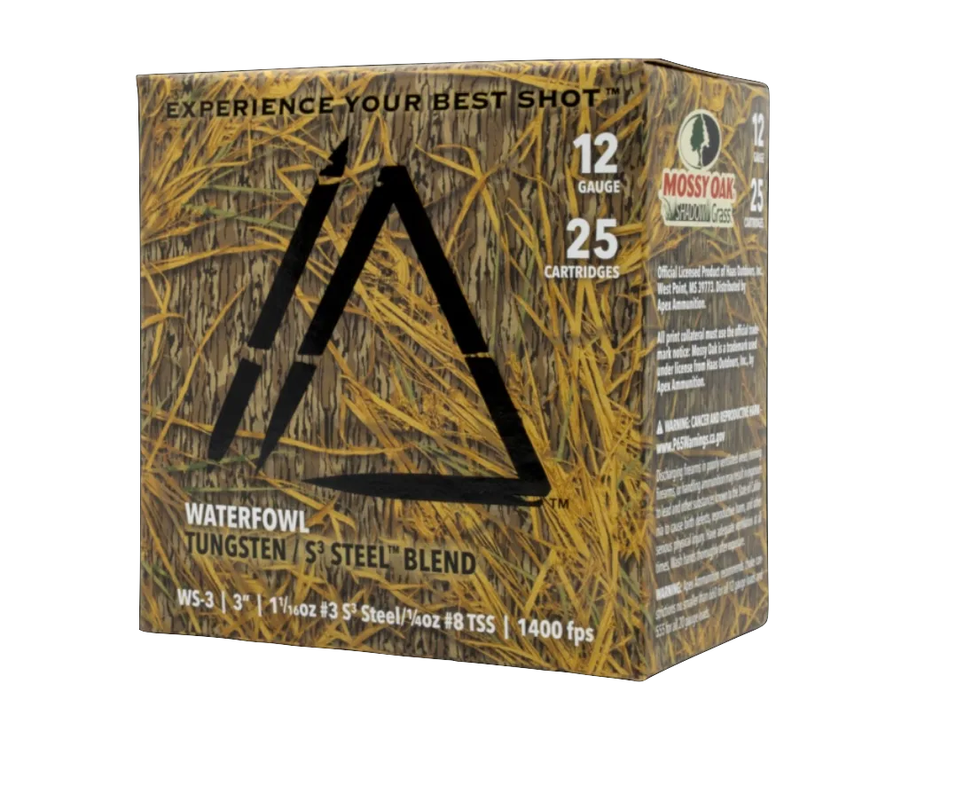 Apex S3 Steel/TSS 3x8 Mossy Oak ShadowGrass Blend