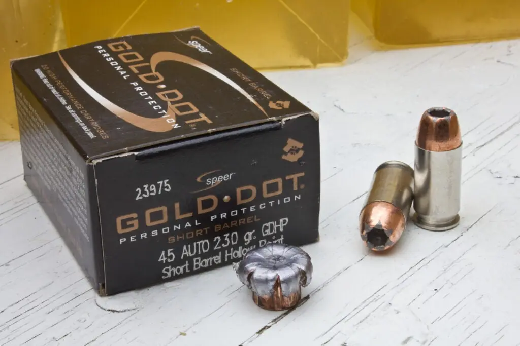 .45 Auto Handgun ammo