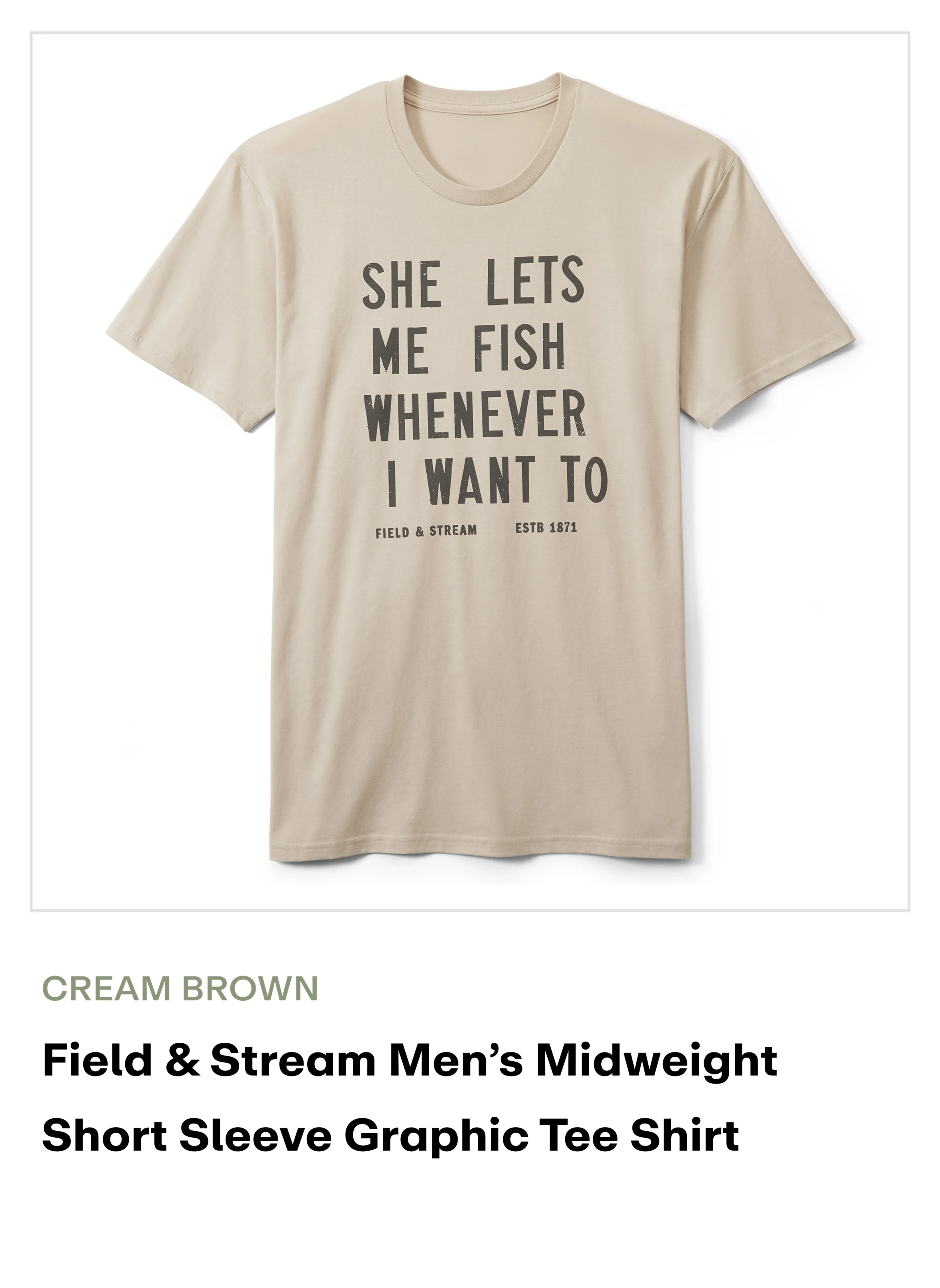 amazon - graphic tee SS TEXT - cream brown