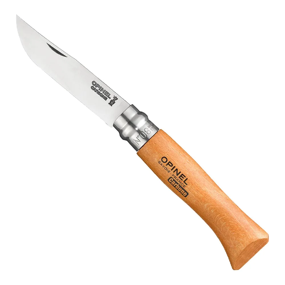 Opinel No. 08 Carbon Steel Folding Knife