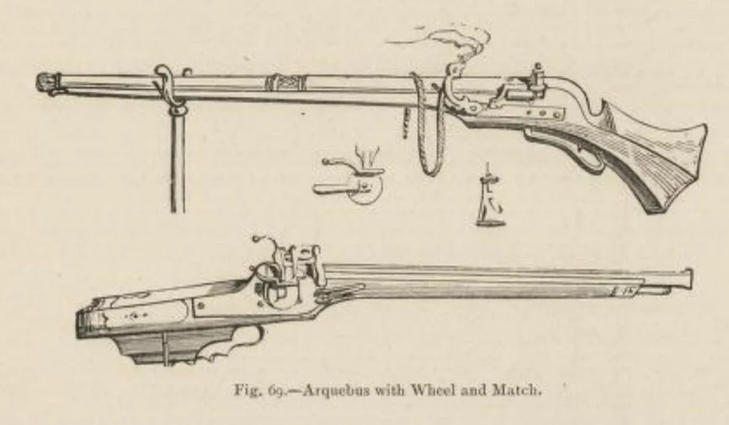 Arquebus sketch