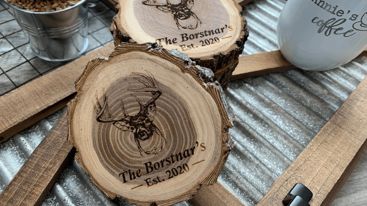 Log Coasters