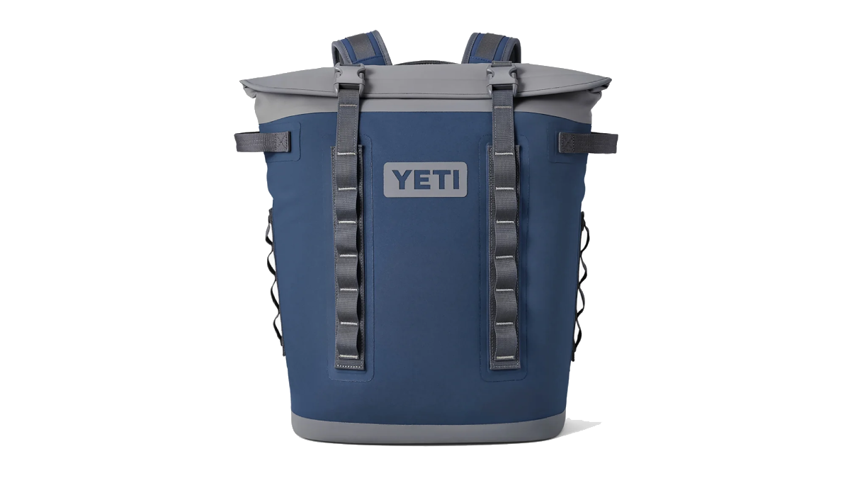 Yeti Hopper M20 Soft Backpack Cooler on white background