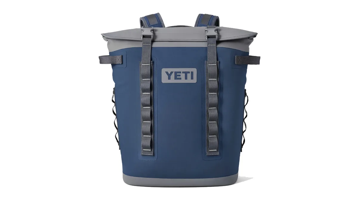 Yeti Hopper M20 Soft Backpack Cooler on white background