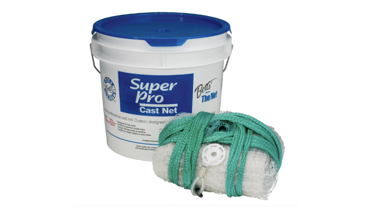 Betts Super Pro Cast Net on white background