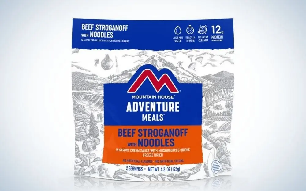 Mountain House meals are the best survival food.