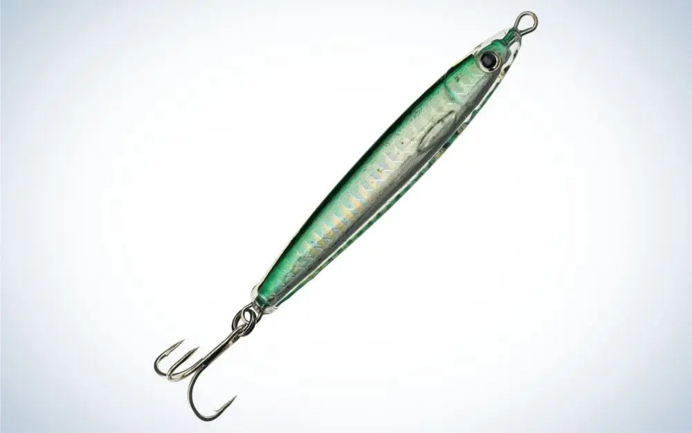 Hogy Epoxy Jig is the best bait match lure for Spanish mackerel.