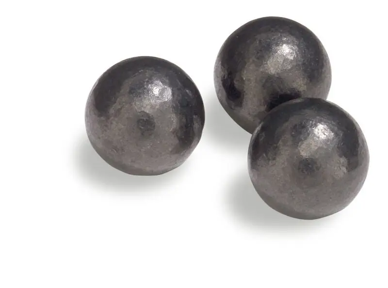 photo of lead round balls