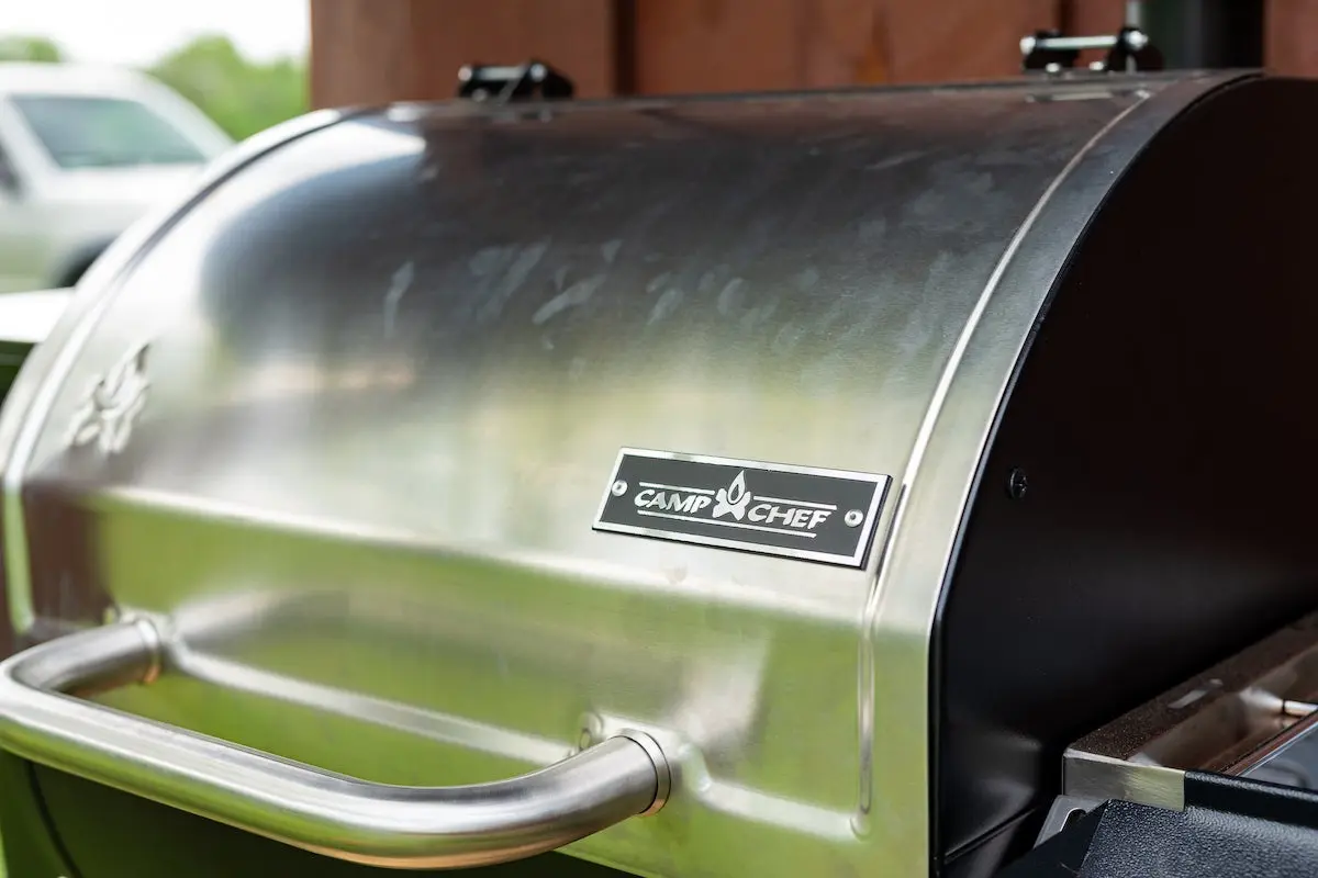 Exterior of Camp Chef Woodwind Pro 24 pellet grill and smoker