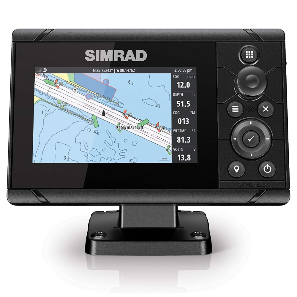 Simrad Cruise 5 GPS Chartplotter and Fish Finder