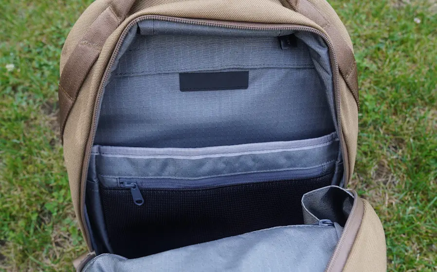 Interior of Able Carry Daily Backpack