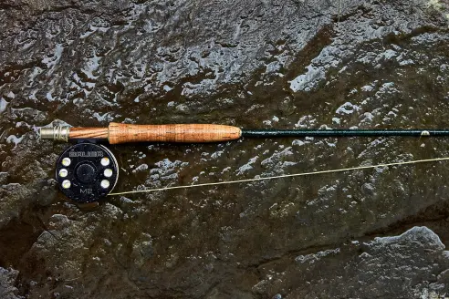 Winston LTX fly rod the belongs to Colin Kearns