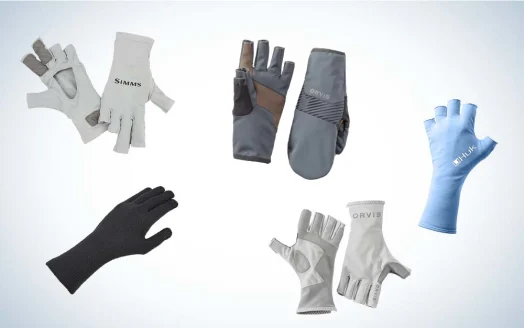 fishing gloves