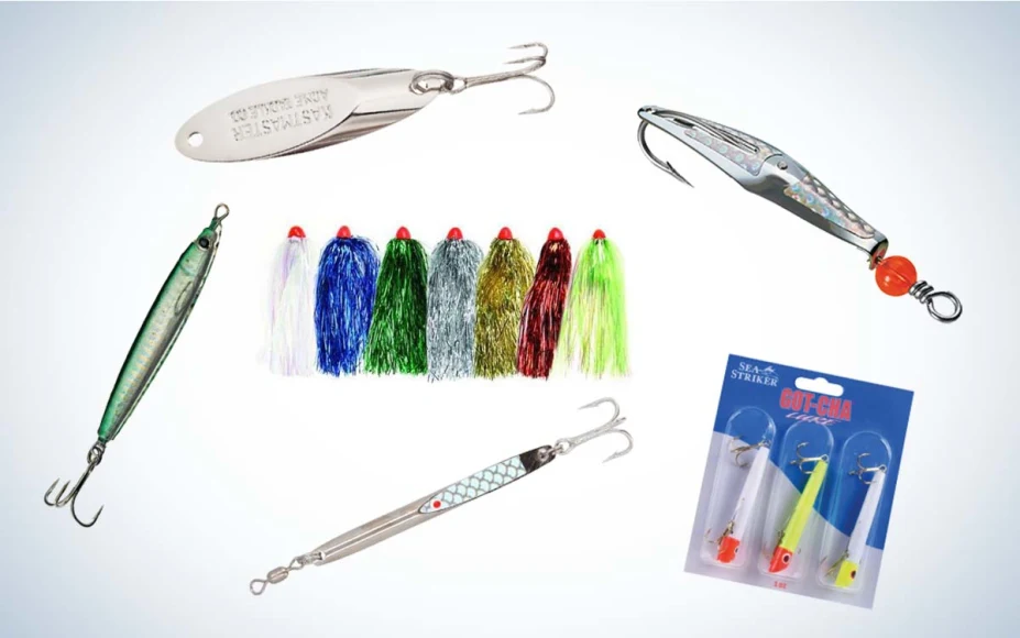 best Spanish mackerel lures collage