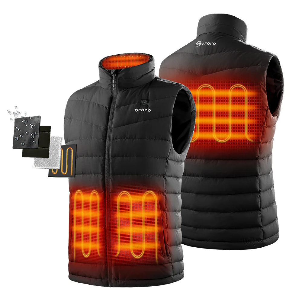 Best heated vest for skiing on sale