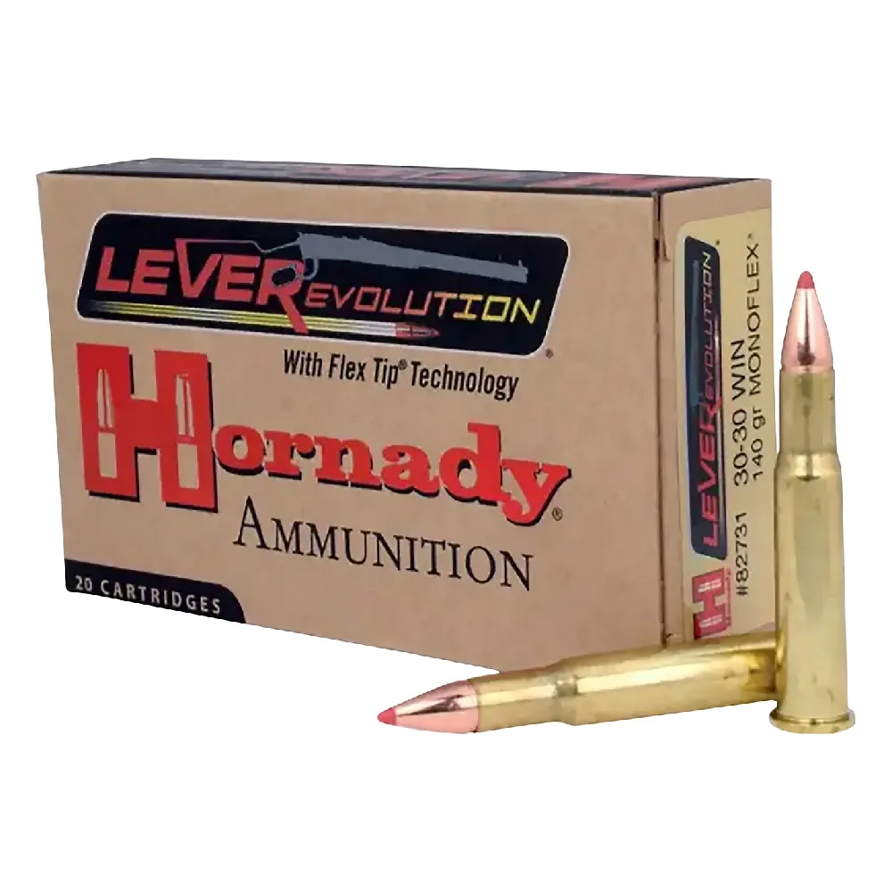 Hornady 140-grain LEVERevolution 30-30 Winchester Ammo