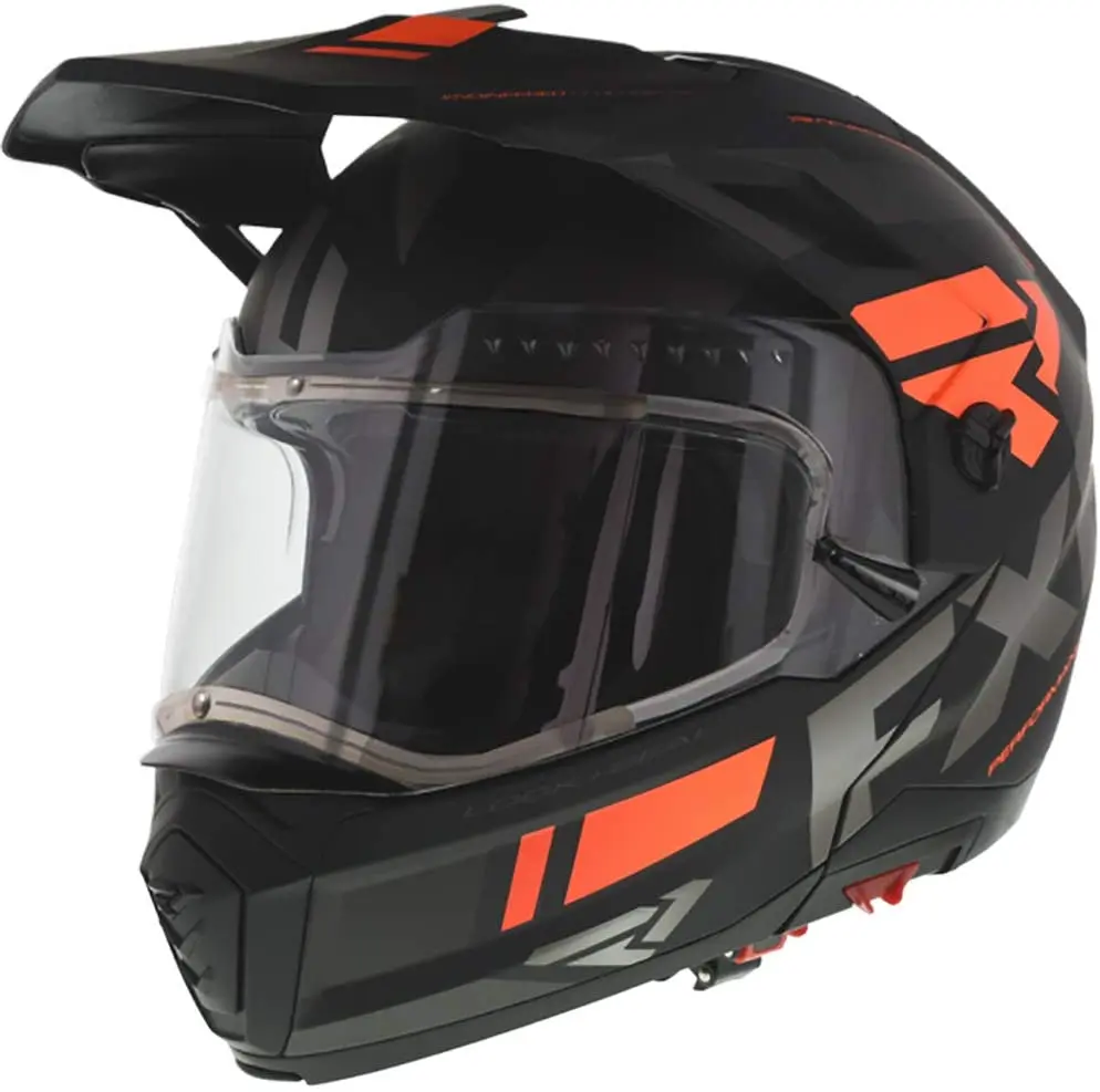 FXR Maverick Modular Team Helmet is an essential piece of protective gear.