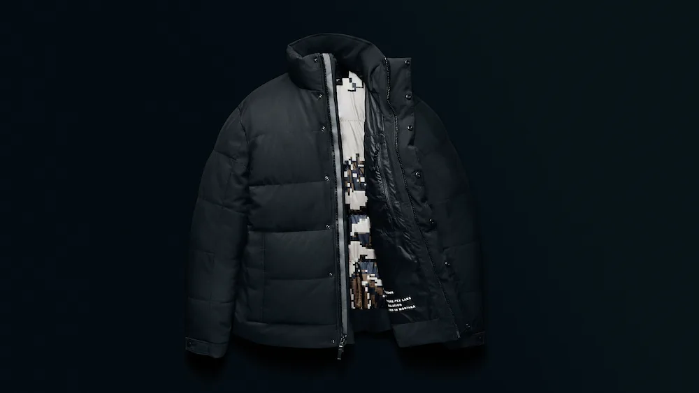 Interior of Sitka Studio Hyperdown Jacket