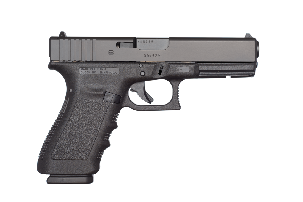 The Glock G20 Gen 3 10mm.