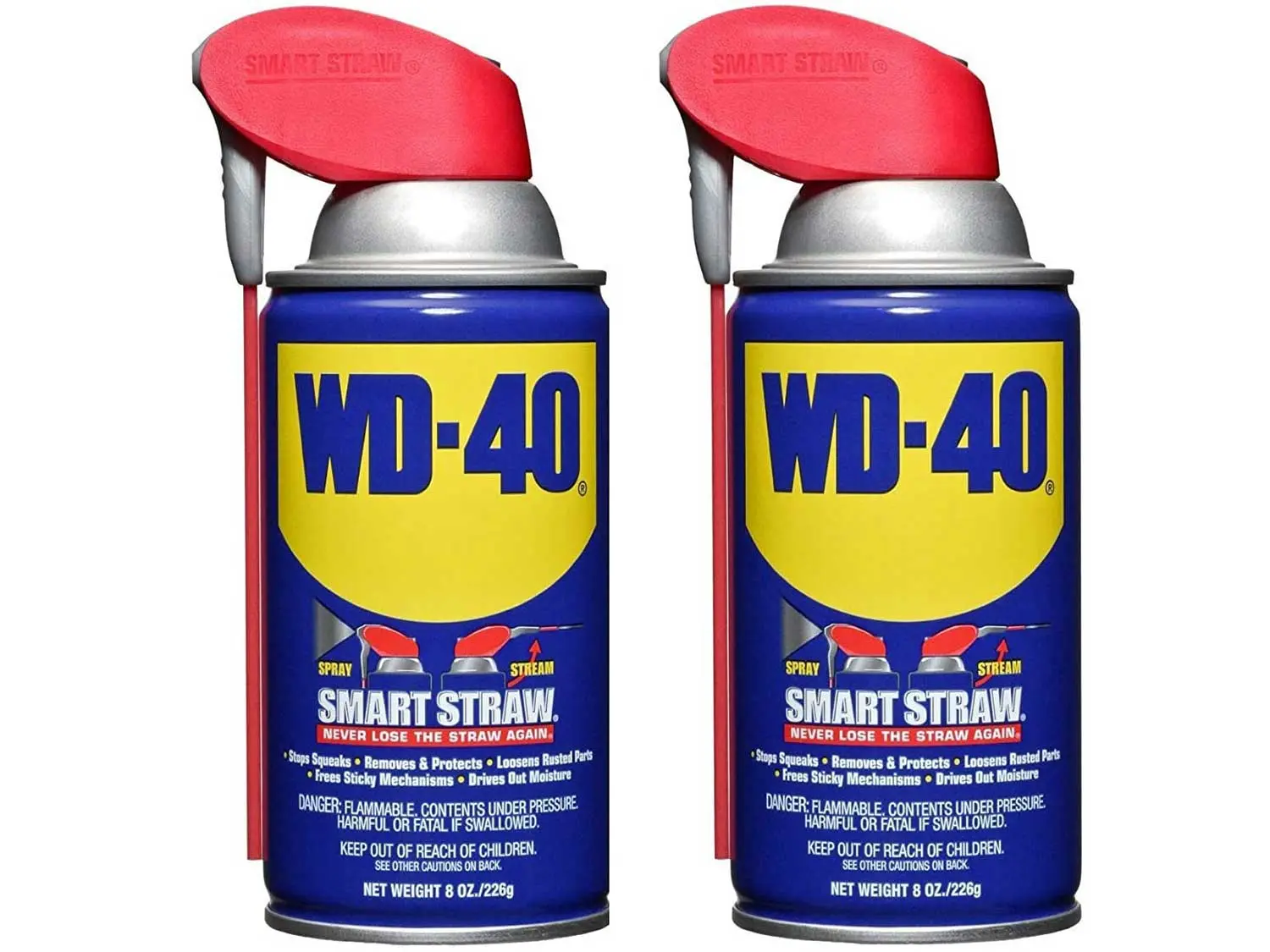 Two cans of WD-40