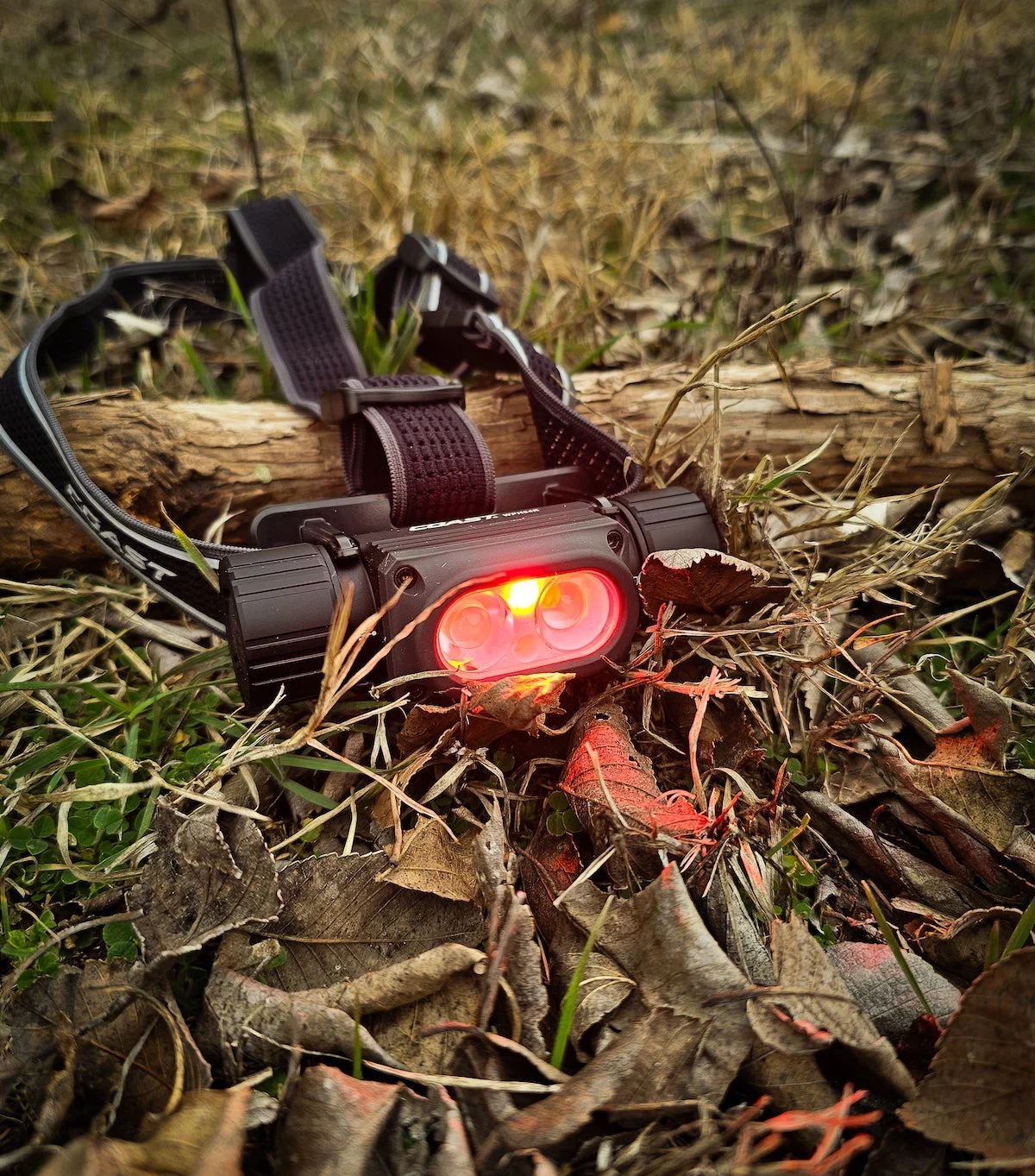 Coast WPH34R Headlamp with red light